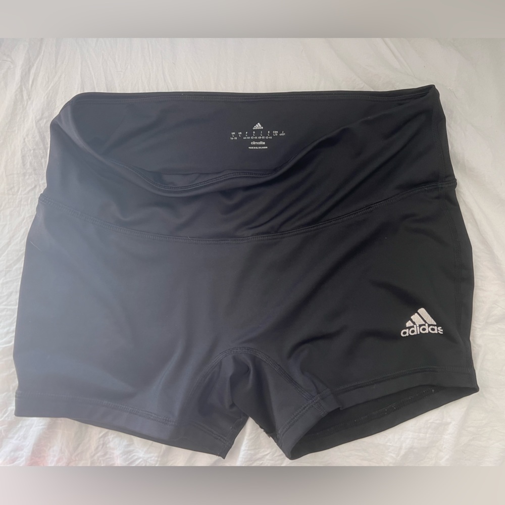 Adidas spandex shorts large